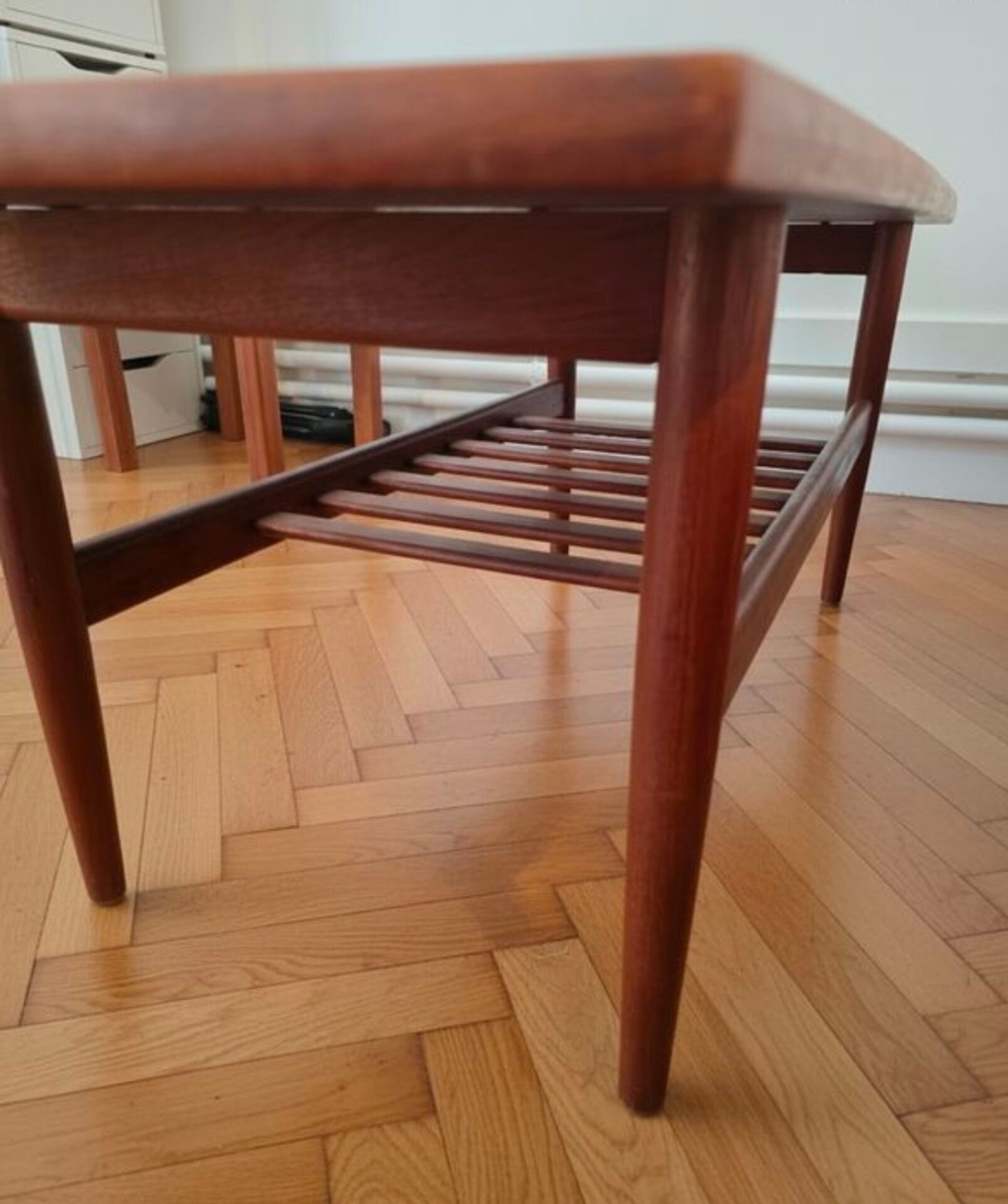 Groningen model coffee table in teak – Samcom, 1960s – Stamped
