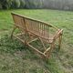 Rattan bench