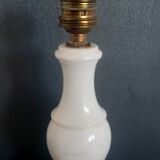 Alabaster lamp foot