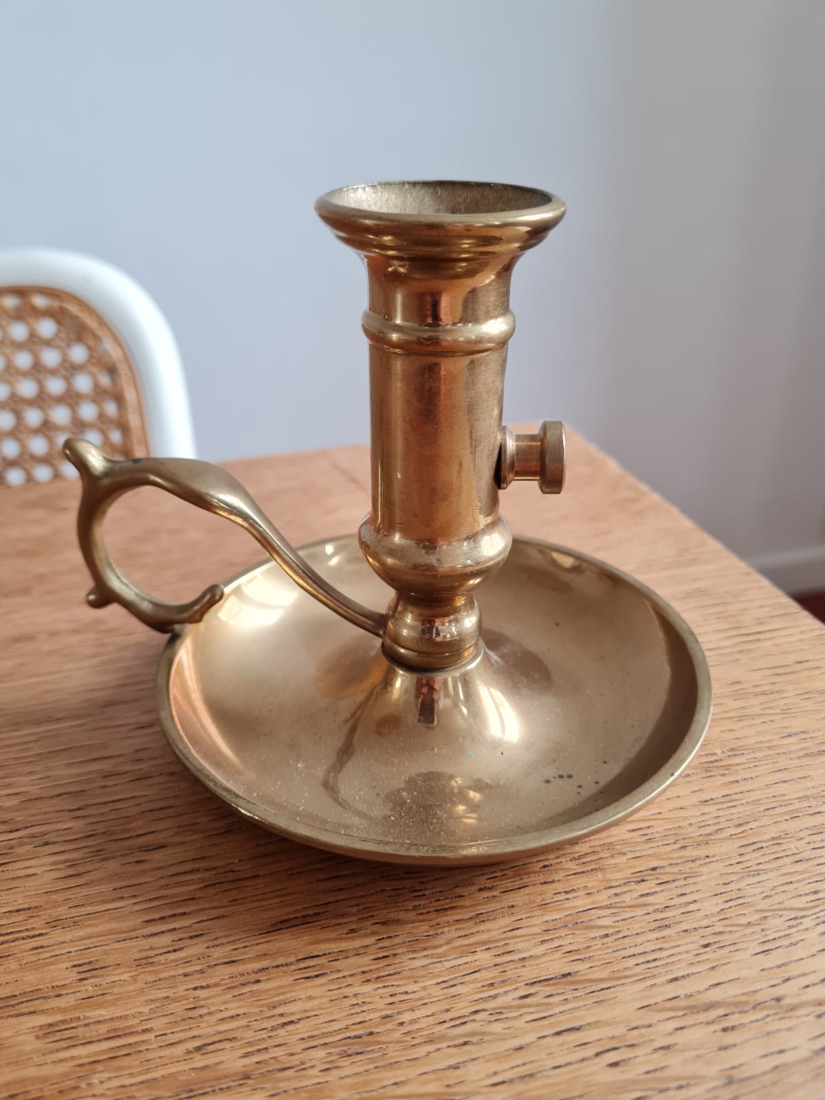 Brass candlestick