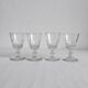 4 verres à vin en cristal ancien Caton Saint Louis Baccarat
