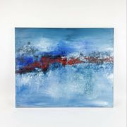 Tableau Abstrait Original artiste côté Akoun