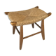 Stool straw Mid century Bull