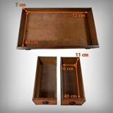 Small Oak Desk, Victorian Period, England – Late 19th Century