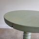 Patinated green gueridon