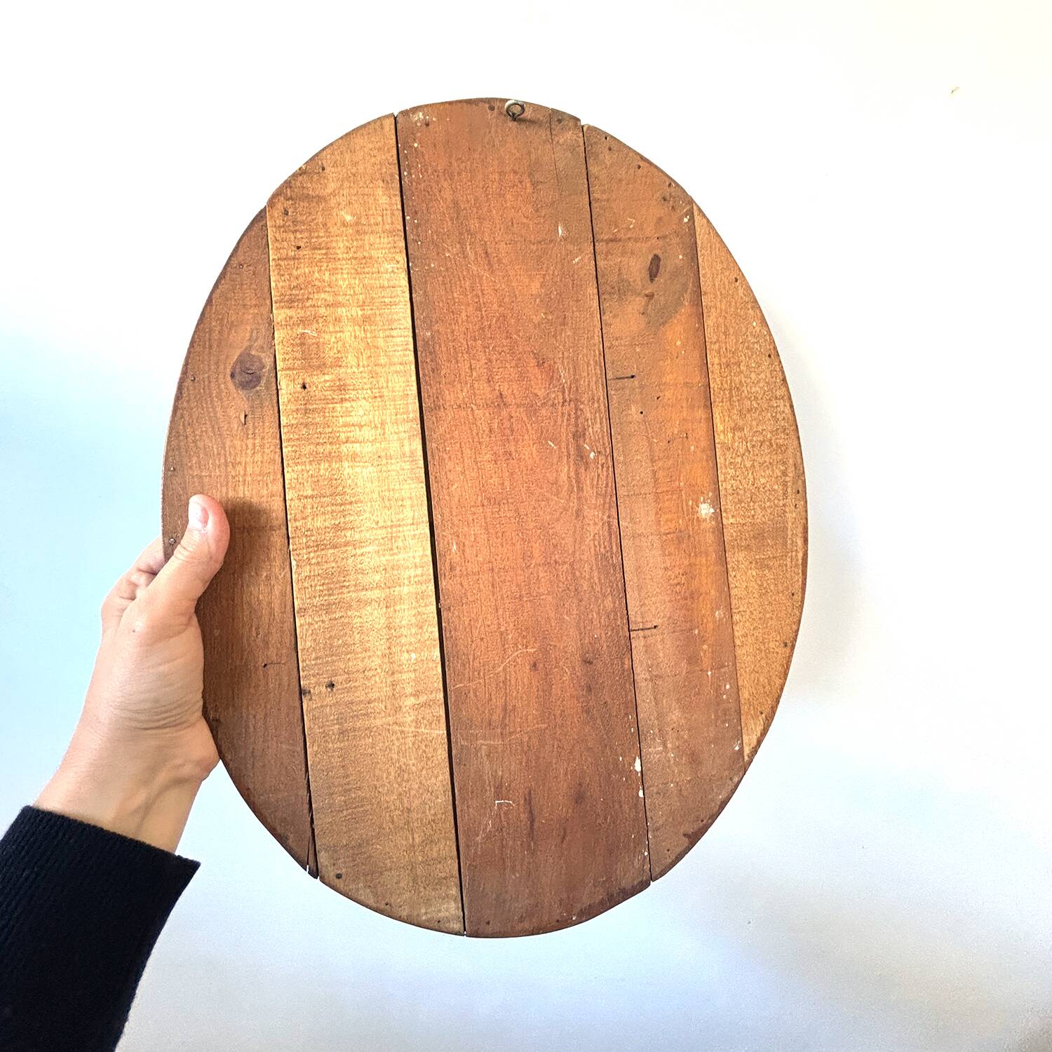Vintage Mid Century Mirror with Inlaid Edge