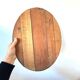 Vintage Mid Century Mirror with Inlaid Edge