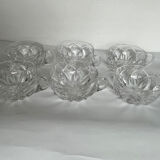 6 Saint Louis crystal bowls