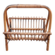 Porte-revue en rotin, années 60