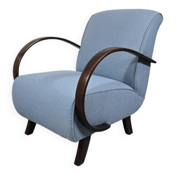 Fauteuil Art Déco par Jindrich Halabala, 1940s