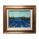 Impressionist Post-Print Painting "The Lavenders" by Lylliane Coiffard - Frame