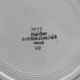 4 vintage Digoin Sarreguemines dinner plates 9177