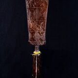 African Art Africa Tribal - Fanti Ethnic Fertility Doll from Ghan on base - 36 cms