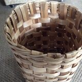 Chestnut basket braided