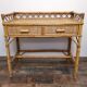 Vintage rattan dressing table