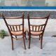Paire de chaises bistrot Joseph Hoffman