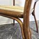 Fauteuil en bois cintré des années 60
