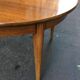 Table ronde scandinave avec verre