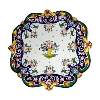 Dish in earthenware