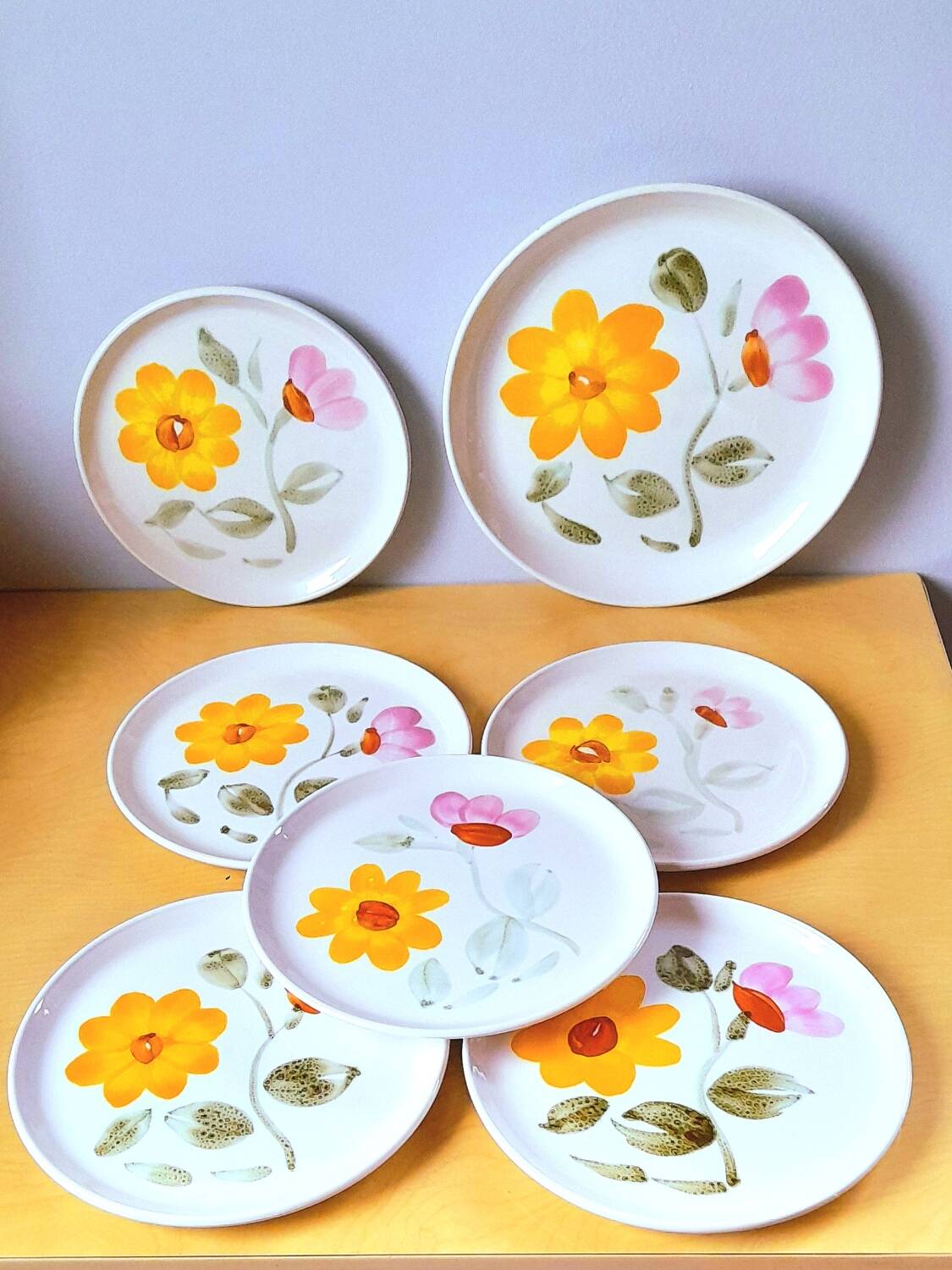 Varese plates, Sarreguemines 1960.