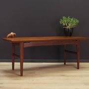 Table basse en teck, design danois, années 1970, production : Danemark