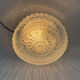 Mid-century round flush mount or wall light, 1970