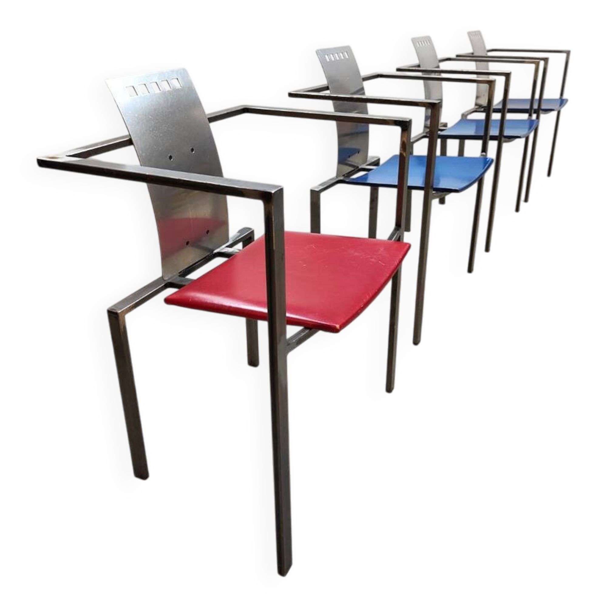 Vintage postmodern chairs 1980