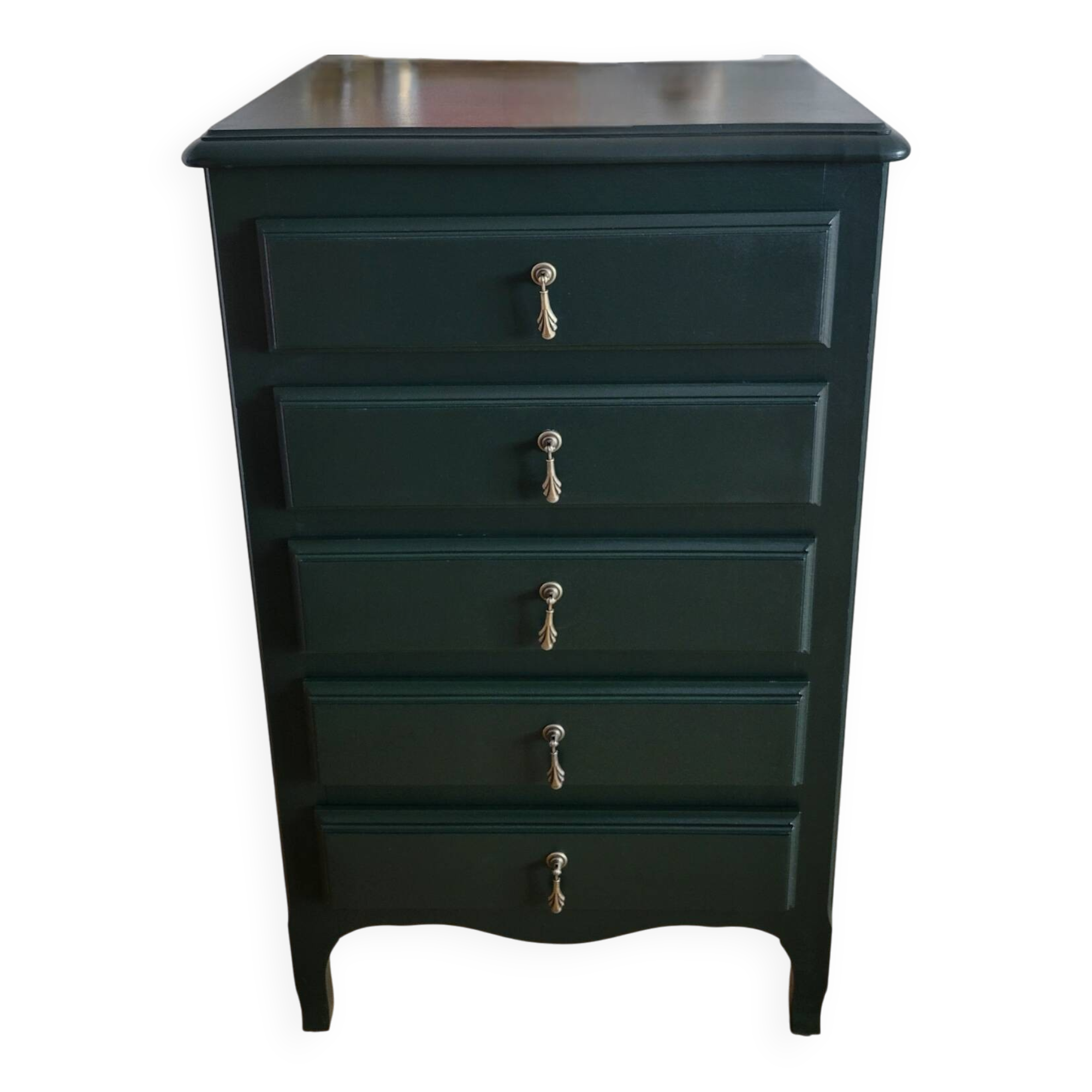 Chiffonnier vert phtalo