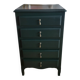 Chiffonnier vert phtalo
