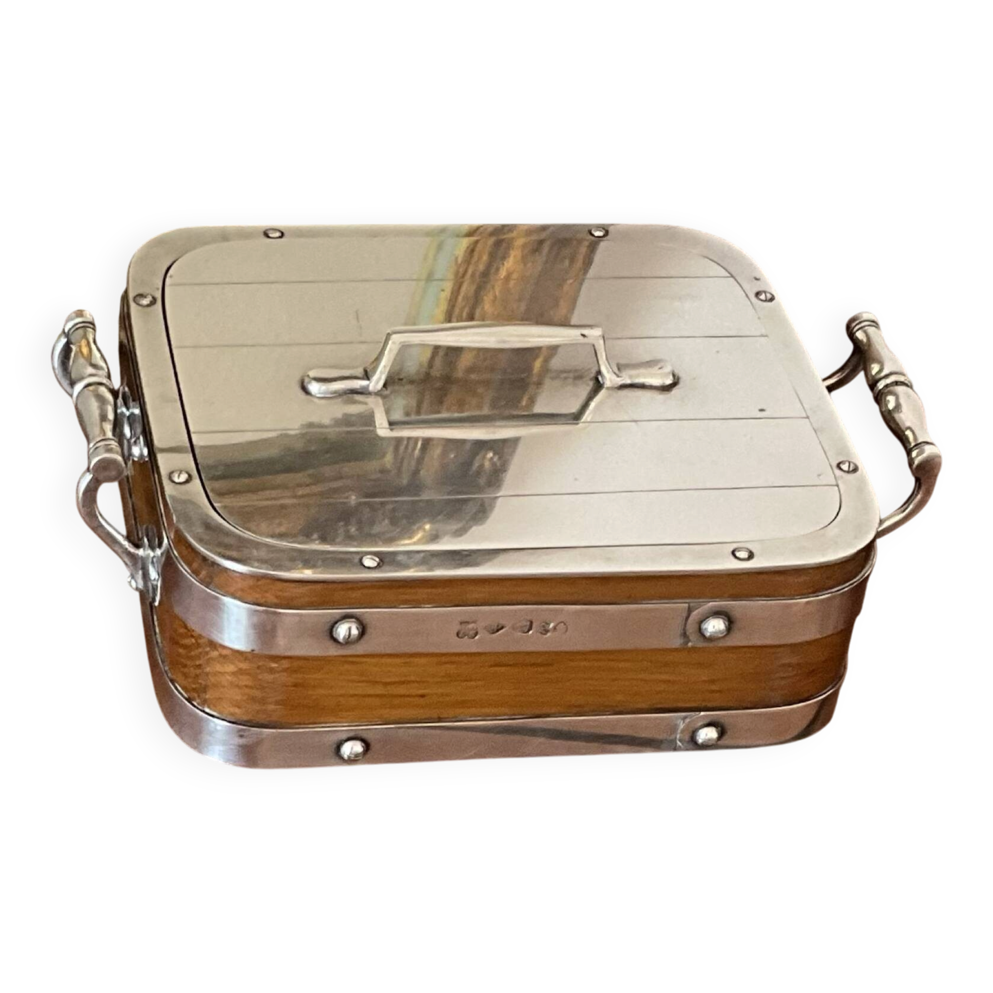 Victorian butter dish
