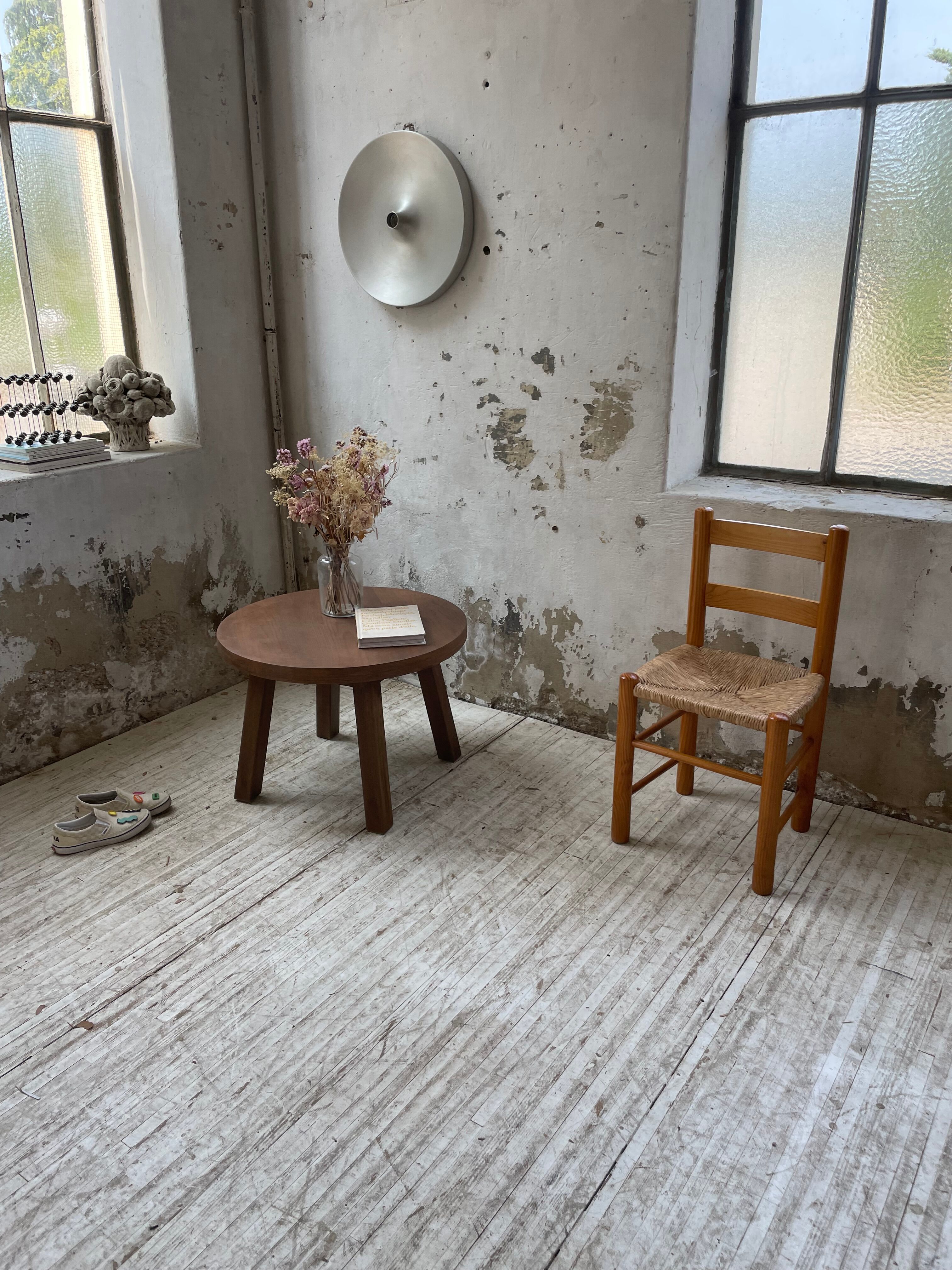 Elm coffee table 50s