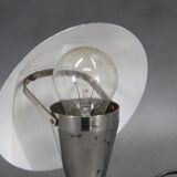 1930s Bauhaus Table Lamp with Adjustable Shade, Czechoslovakia