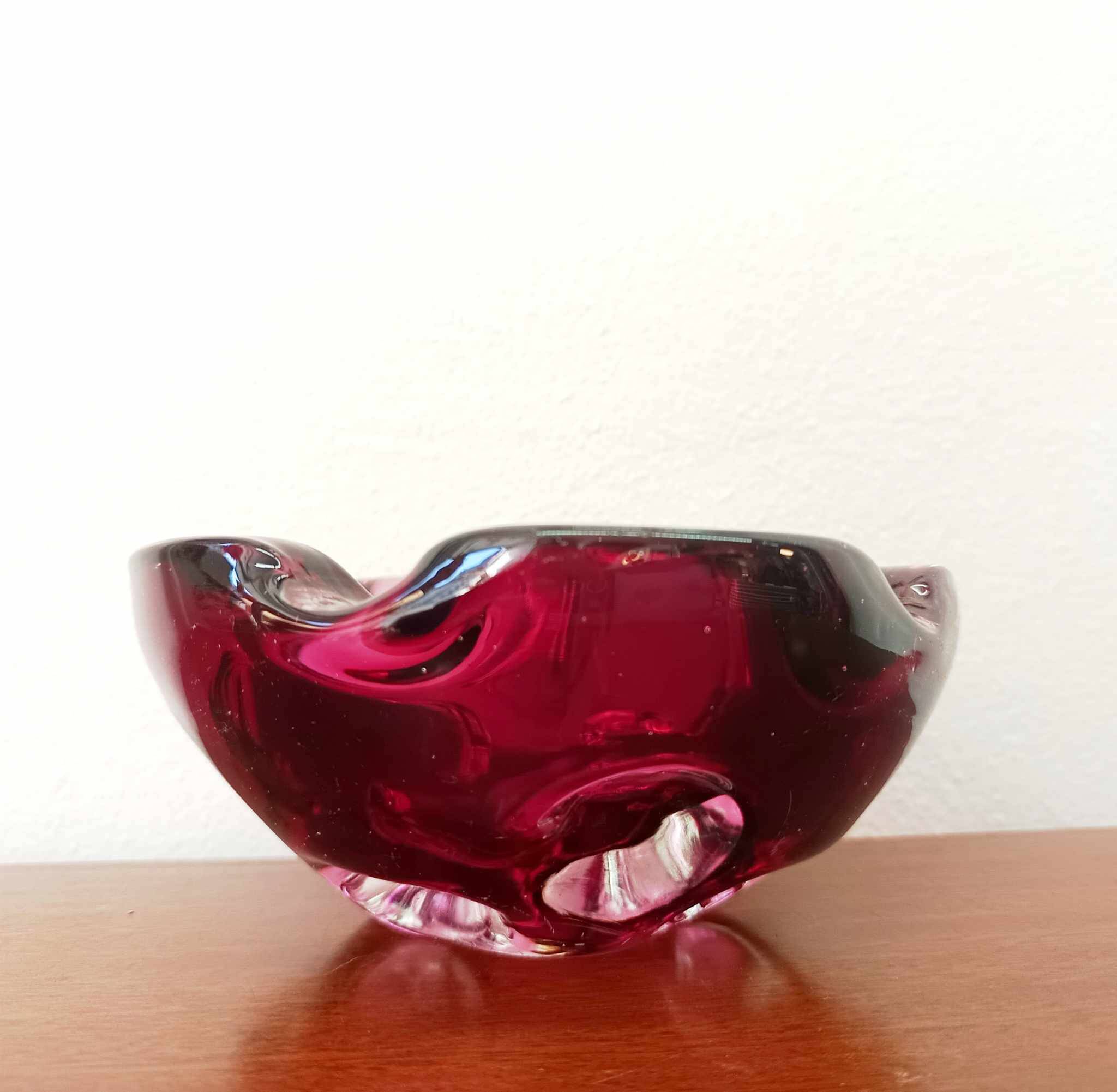 Murano glass designer ashtray