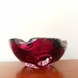 Cendrier design verre Murano