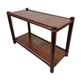 Mid-century modern bamboo side table by Gervasoni