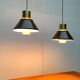 Mid-Century Danish Life pendant lamps by Jo Hammerborg for Fog & Mørup, 1960s, set of 2