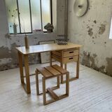 Architect's desk and stool from the 70s