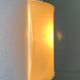 Postmodern vintage Italian glass wall lamp by Lucitalia, 1970s.