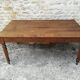 Oak farm table with two extensions