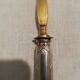Old vermeil pie shovel, silver handle in his box