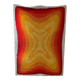 1970 vintage orange Bergos wool rug