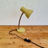 Lampe de bureau beige vintage