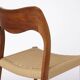 1 of 7 Niels Otto Møller Model 71 Teak Dining Chair (1951) – Danish Modern