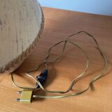 Ceramic lamp with lampshade the Grottes Dieulefit