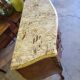 commode en bois de rose 2 tiroirs plateau marbre