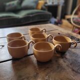 Glazed stoneware mug — Gras & Village, France, 1970s