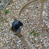 Old vintage rolling serving table