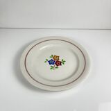 Round plate "The Beehive", Moulins des Loups, 20th century