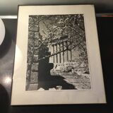 black and white photography Greece