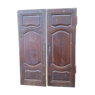 Pair of 18th/19th century old doors
